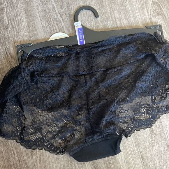 Sandrine Black Lace Hipster Underwear Large NEW - Picture 4 of 5